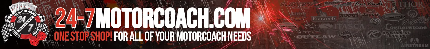 24/7 Motorcoach Collision Center Header