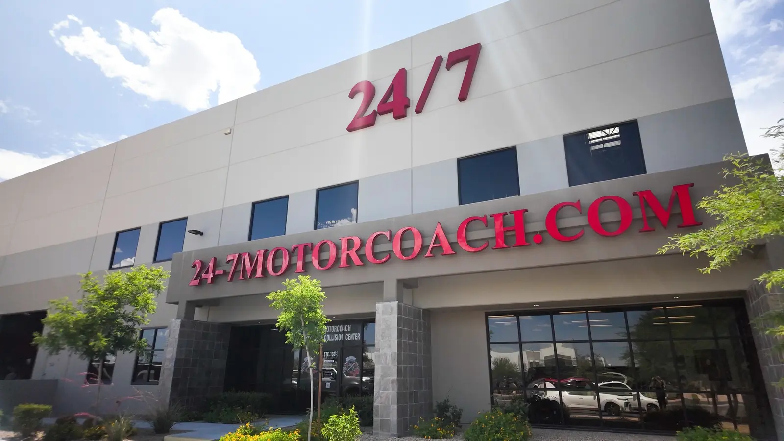 24/7 Motorcoach Facility Exterior